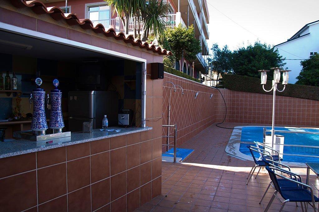 Hostal Las Vegas Cangas do Morrazo Luaran gambar