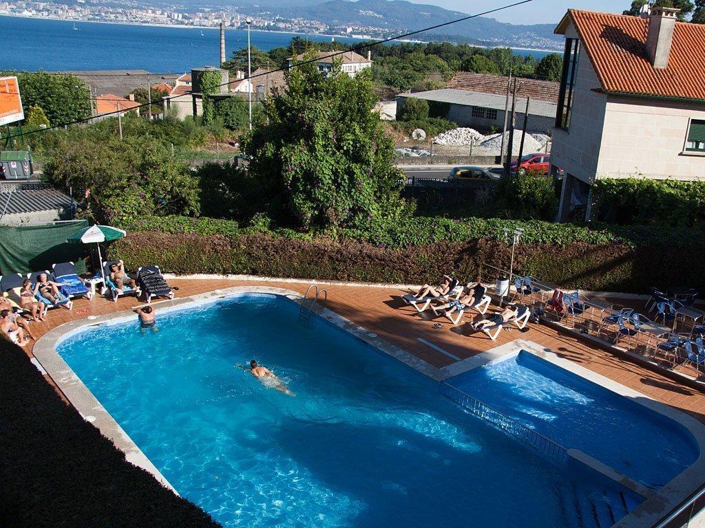 Hostal Las Vegas Cangas do Morrazo Luaran gambar